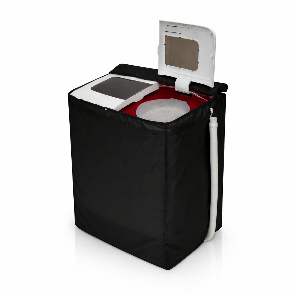 Checkered Semi Automatic Washing Machine Cover